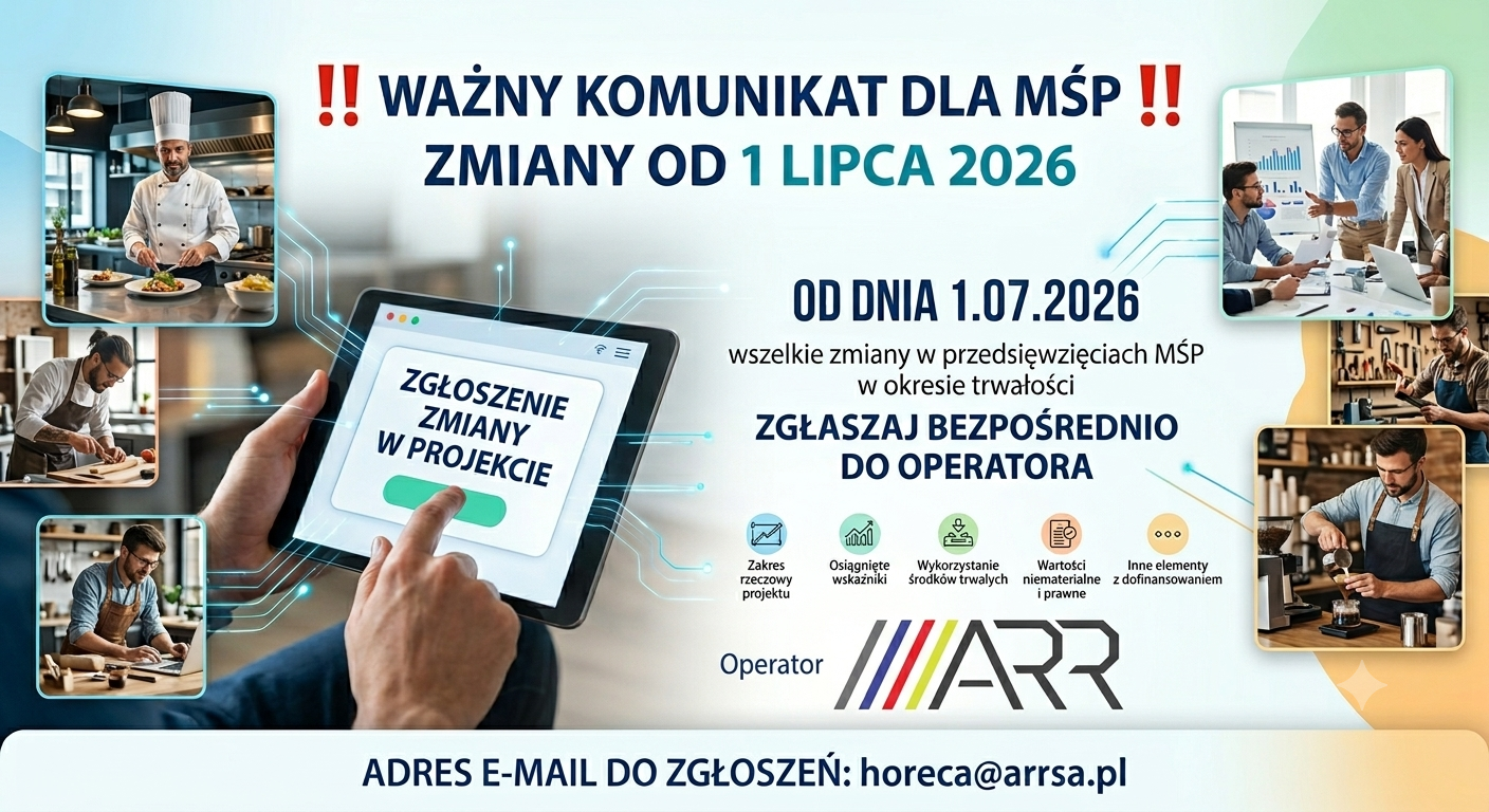 Zgłaszanie zmian w okresie trwałości